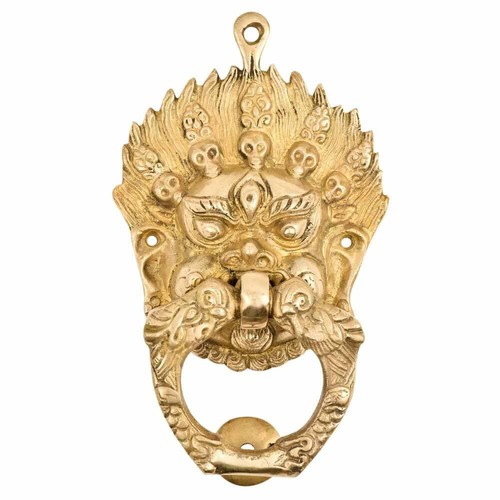 Knocker porta ottone - knocker,