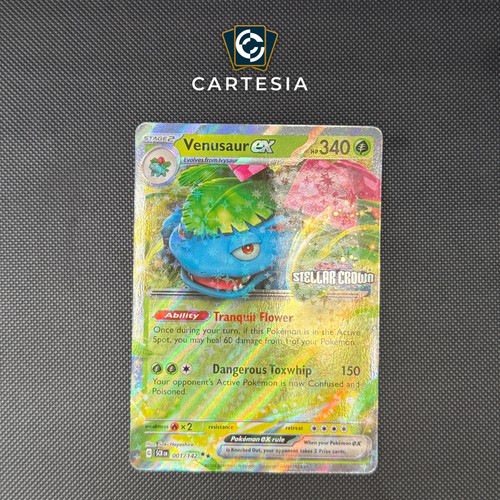 Venusaur stellar crown - venusaur, ex