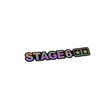 Adesivo STAGE6 olografico