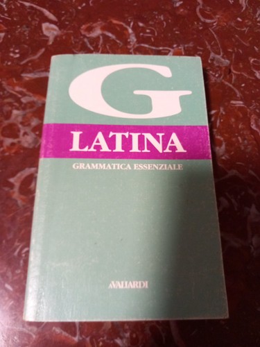 Grammatica latina essenziale - grammatica,