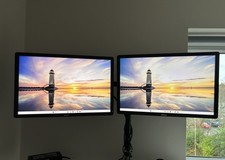 2 x 22" Dell HP-Dual Monitor