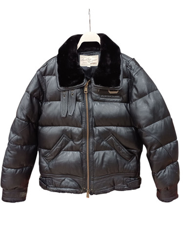 Piumino avirex pelle di - piumino,