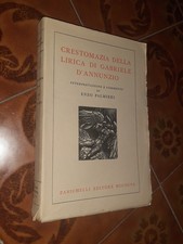 CRESTOMAZIA DELLA LIRICA DI GABRIELE D'ANNUNZIO LETTERATURA ITALIANA LICEO