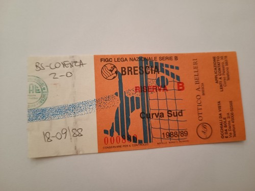 Biglietto calcio stadio - biglietto,