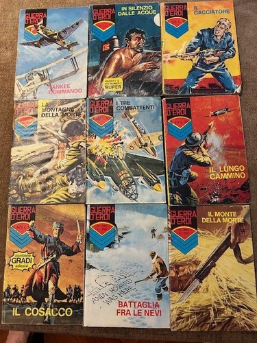 Fumetti vintage guerra eroi - guerra, d'eroi