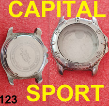 cassa capital sport sub diver 41 mm case watch vintage oversize stainless steel