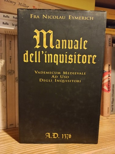 Manuale dell inquisitore d - manuale, dell'inquisitore