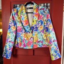 Blazer donna Zara blu