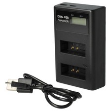 Cargador USB dual de batería