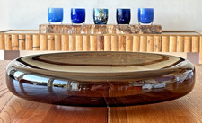 RARO 1999 MCM IKEA Stoccolma centrotavola in vetro ciotola minimalista 14-1/2"