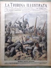 La Tribuna Illustrata 14 Ottobre 1917 WW1 Bainsizza Hindenburg Resa di Austriaci