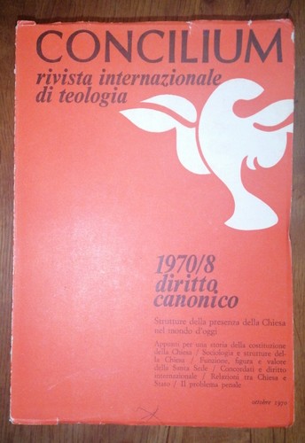 Concilium rivista 1971 8 - 1971,,