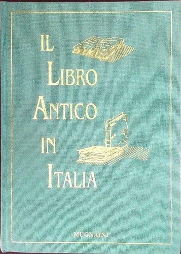 Libro antico italia - libro, in