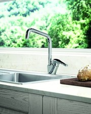 MISCELATORE RUBINETTO LAVELLO CUCINA PAFFONI NETTUNO NT180CR LAVATOIO LAVANDINO