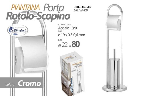 Piantana porta scopino - piantana,