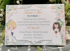 Prima comunione segna tavolo - prima,