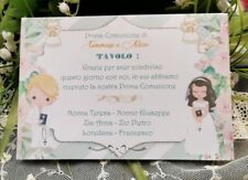 Prima Comunione Segna Tavolo