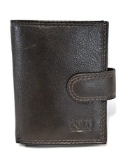 Portacarte a libro in pelle