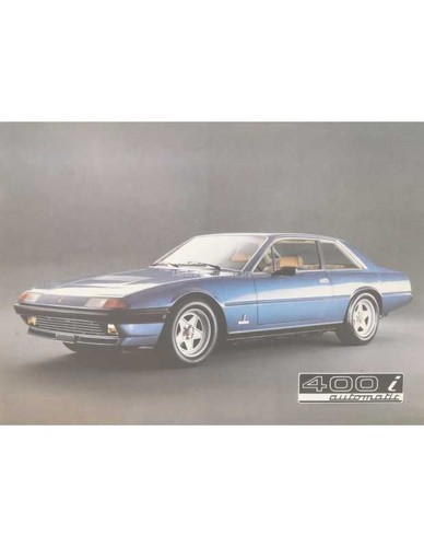 Brochure ferrari - ▄▀▄,