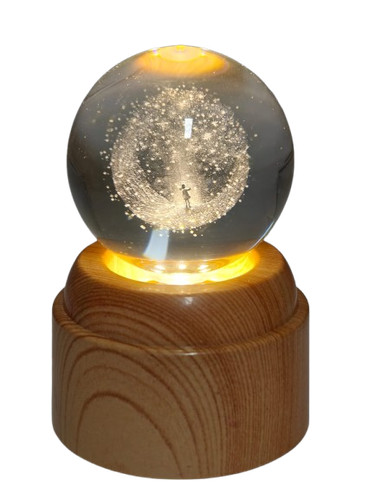 Sfera led futuro stellato - led, con