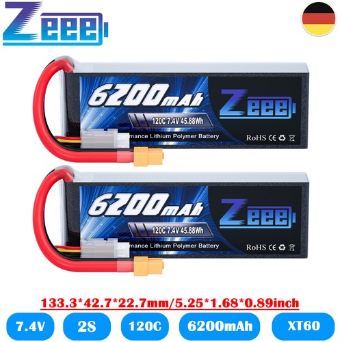 Zeee lipo batteria - 2x,
