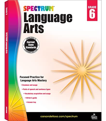 Spectrum grade language arts - grade,