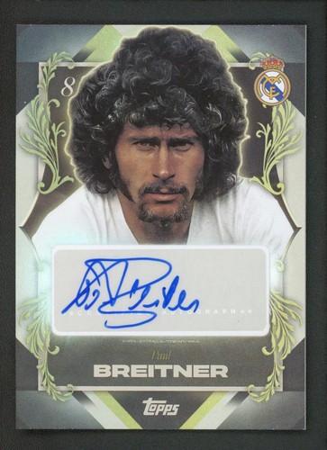 2025 paul breitner auto topps - 2025,