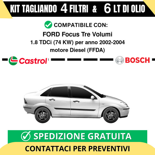 Tagliando per ford focus tre - focus,