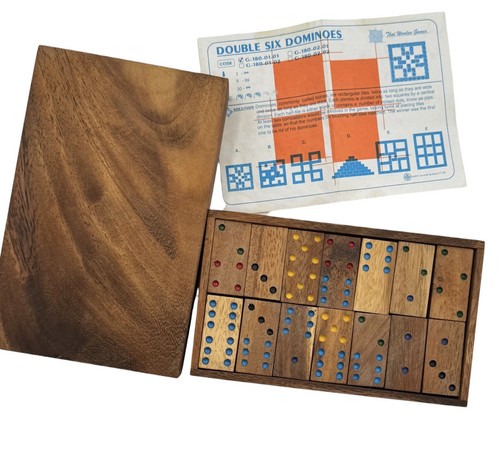 Domino legno mango set - di,