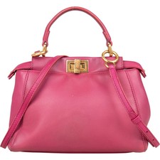 Borsa a mano Fendi Pink