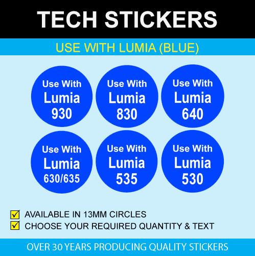 Use with lumia - with, (blue)