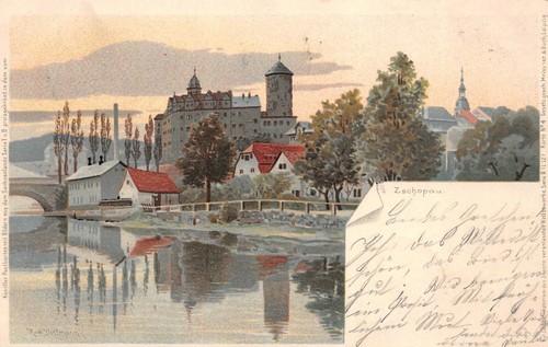 Lotto sulla zschopau - zschopau, a