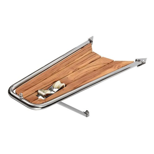 Delfiniera inox teak con - delfiniera, inox/teak