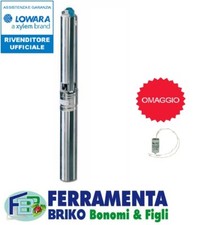 4GS11M LOWARA POMPA SOMMERSA 4GS11 PER POZZI 4" HP1,5 V230 CONDENSATORE OMAGGIO