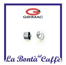 Tasto Cromato Pulsante - Ricambi Originali per Macchina da caffè Grimac