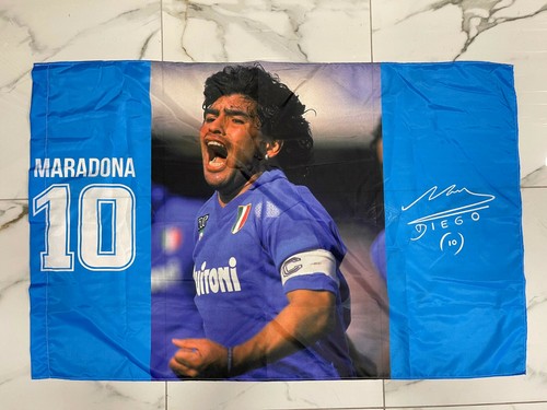 Bandiera maradona napoli - 1,