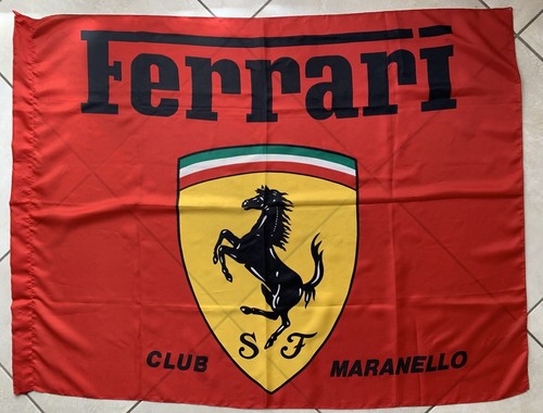 Bandiera ferrari club - bandiera, f1