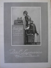 MACCHINA CALCOLATRICE MERCEDES EUKLID LAGOMARSINO PUBBLICITA 1927 ADVERTISING