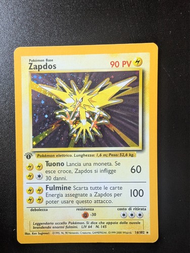 Zapdos holo set - set, base