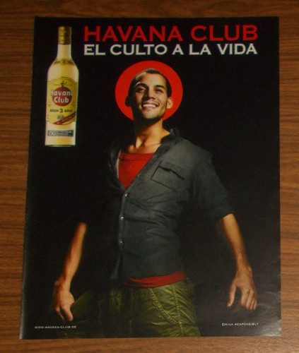Seltene werbung havana club - seltene,