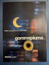 Rara Pubblicita’ Gommapiuma del 1959