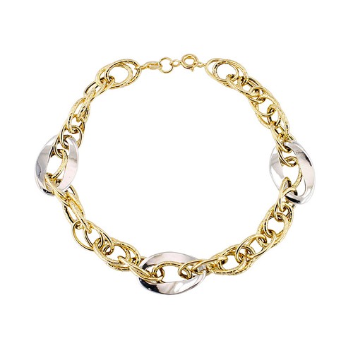 Bracciale donna catena taglio - bracciale,
