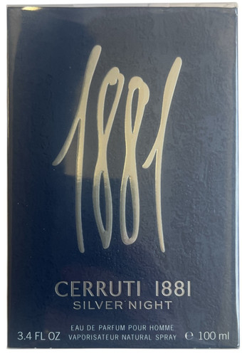 Cerruti 1881 silver - night, eau