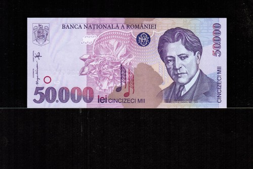 Romania 50000 lei 1996 - 50000,