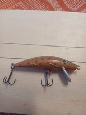 MINNOW SPINNING AFFONDANTE ARTIGIANALE LEGNO 10GR TROTA FARIO 2 SIMILE RAPALA