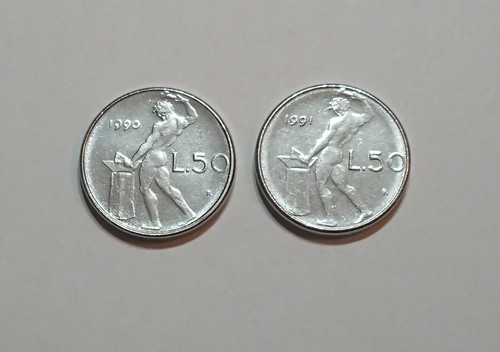 Micro monete lire - monete, 50