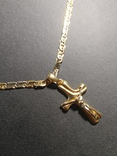 Collana con Crocifisso ORO VERO 18kt