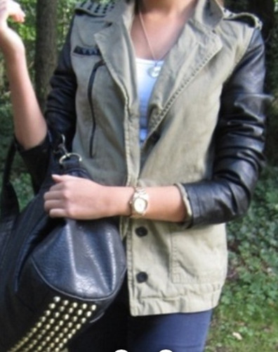 Bershka giacca parka bomber - bershka,