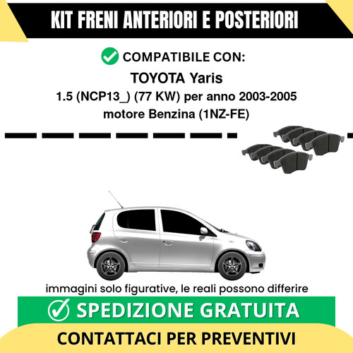 Pastiglie freno ant post - pastiglie,