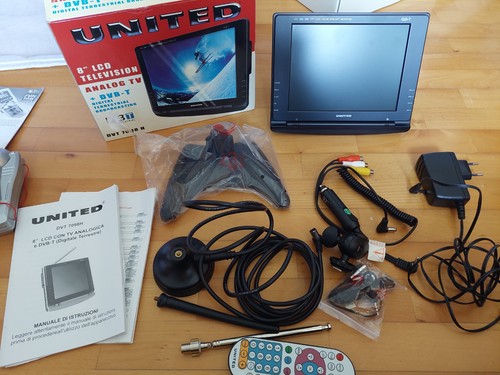 United - tv, 8"